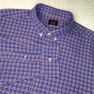UNTUCKit Men’s Plaid Button Down Shirt XXXL New With Tags